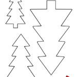 Free Printable Christmas Tree Templates For Christmas Templates Free Printable