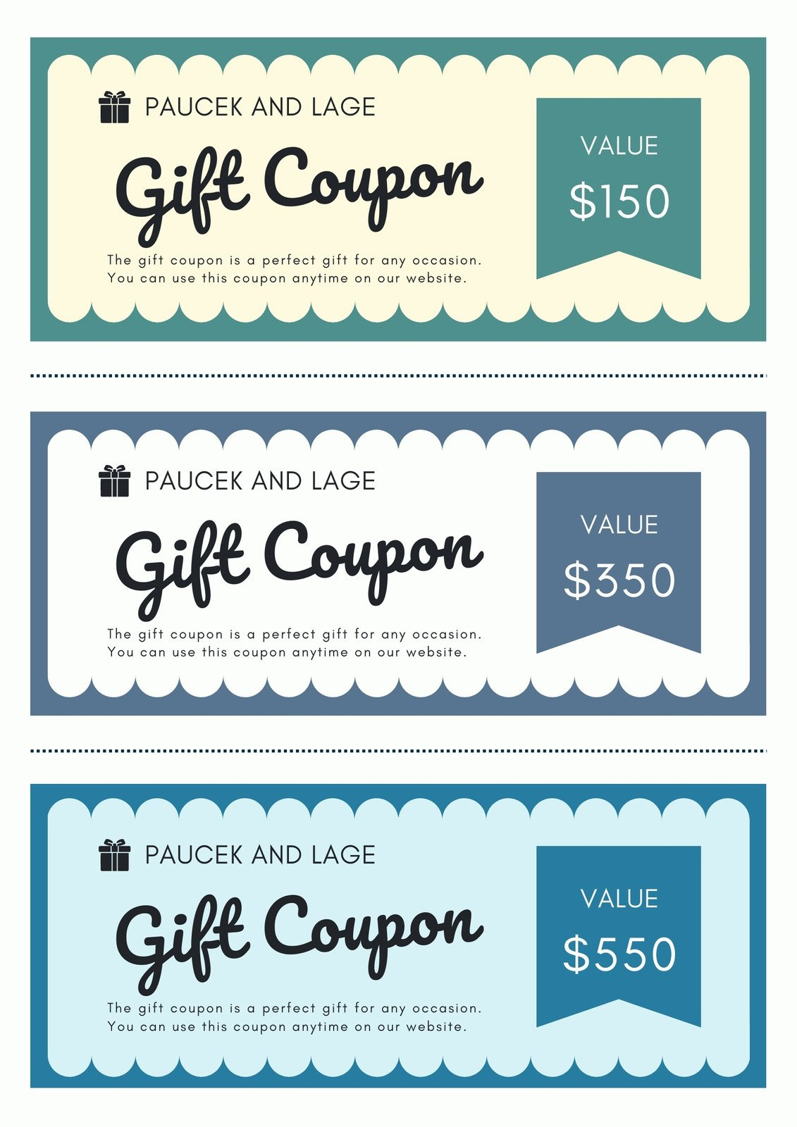 Free, Printable, Customizable Coupon Templates | Canva for Coupon Template Free Printable