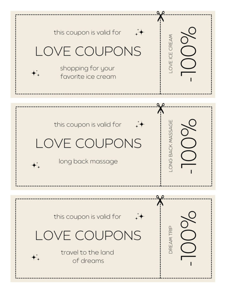 Coupon Templates Printable Free