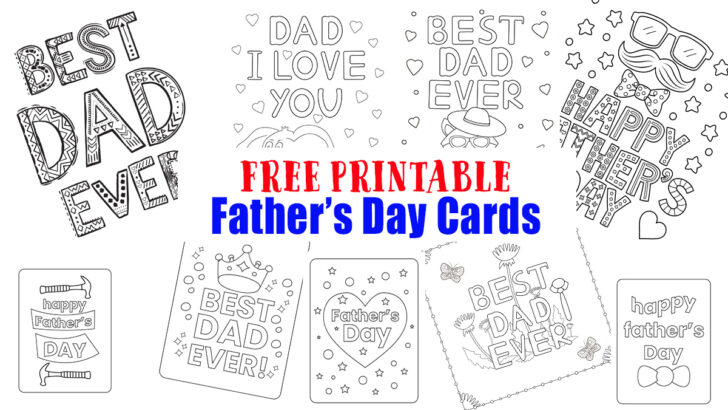 Free Printable Father’s Day Card Template