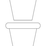 Free Printable Flower Pot Paper Craft Template For Children Throughout Free Printable Flower Pot Template