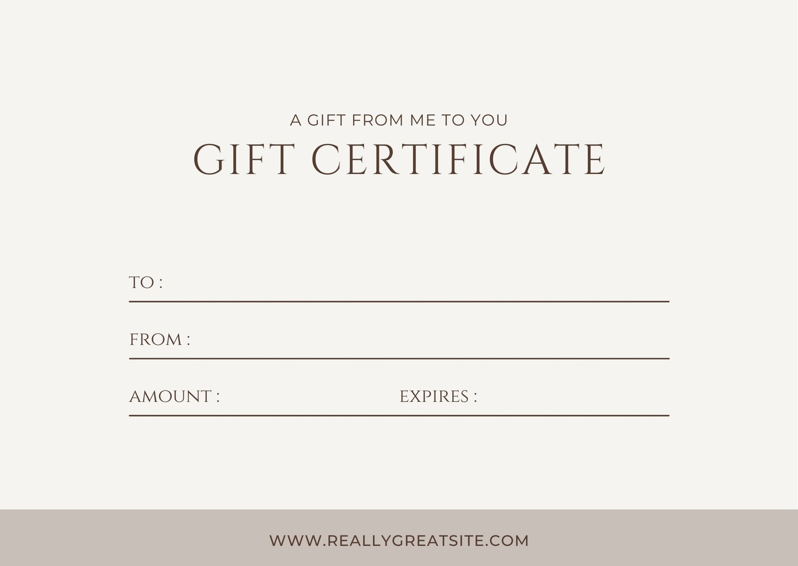 Free, Printable Gift Certificate Templates To Customize | Canva for Gift Certificate Template Free Printable