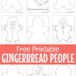 Free Printable Gingerbread Man Templates & Coloring Pages Pertaining To Gingerbread Man Printable Template