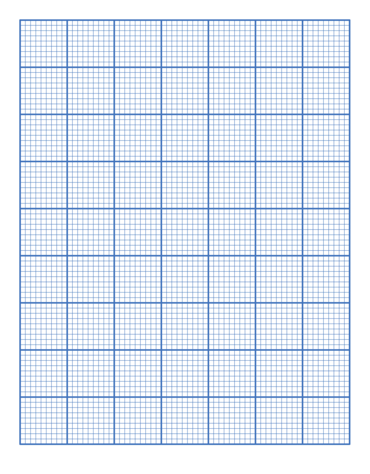 Graph Paper Template Printable