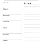 Free Printable Meal Planner Template   Paper Trail Design With Regard To Printable Meal Planner Template