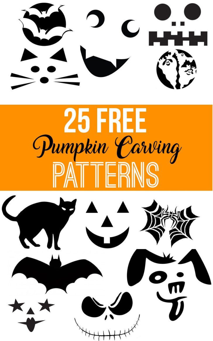 Pumpkin Carving Free Printable Templates