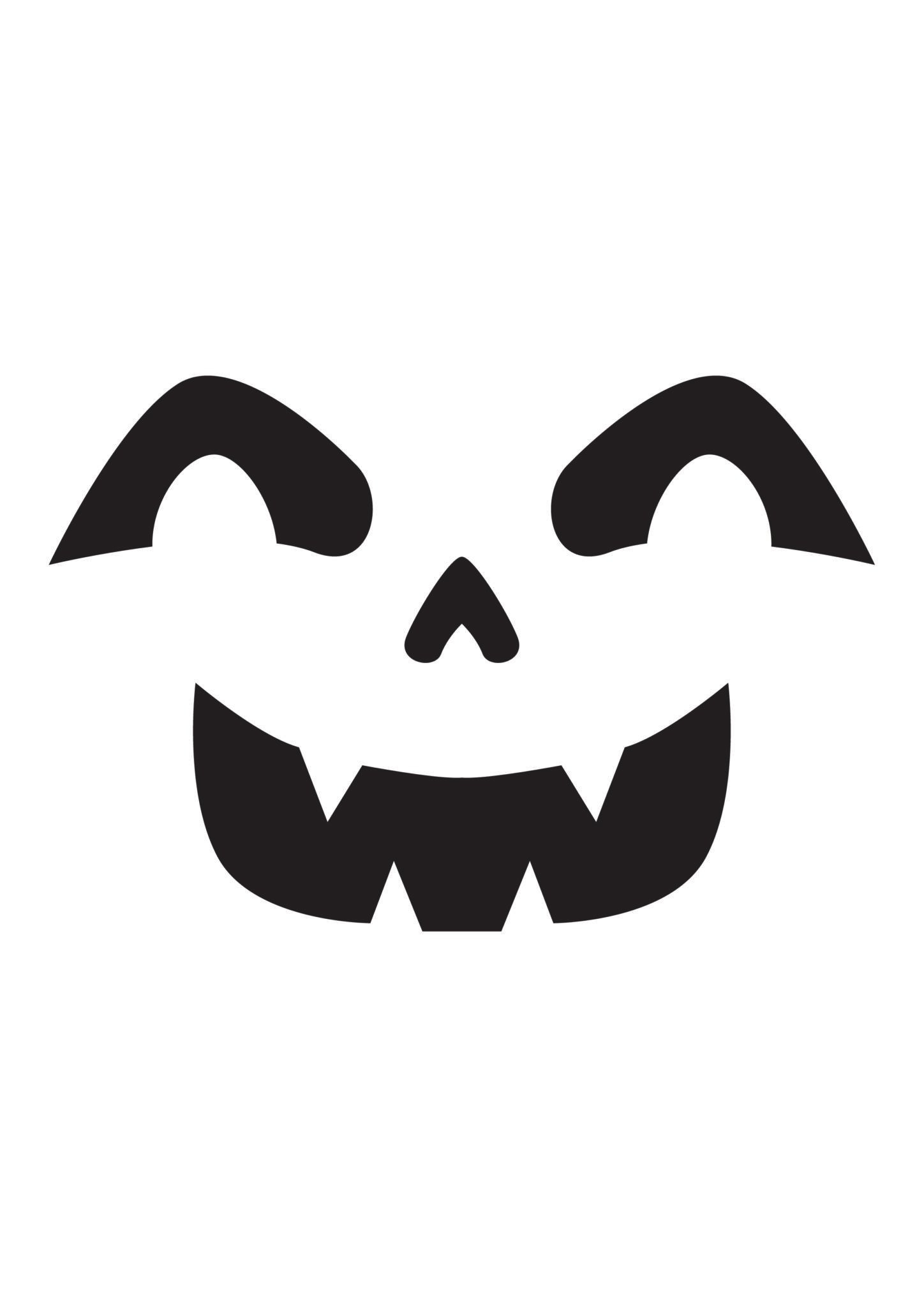 Free Printable Pumpkin Carving Templates | Partyrama Blog within Free Halloween Pumpkin Templates Printable