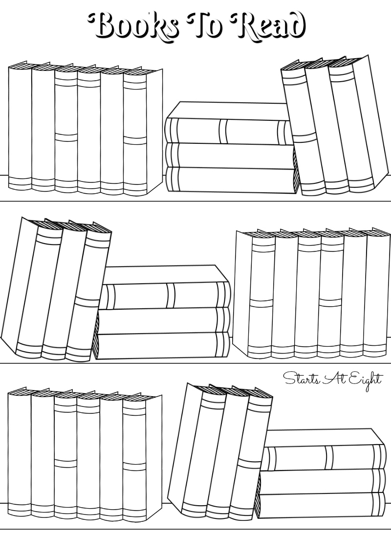 Free Printable Reading Logs ~ Full Sized Or Adjustable For Your inside Free Printable Bullet Journal Books to Read Template