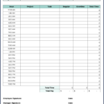 Free Printable Timesheet Templates (Excel, Word, Pdf) Regarding Printable Daily Timesheet Template