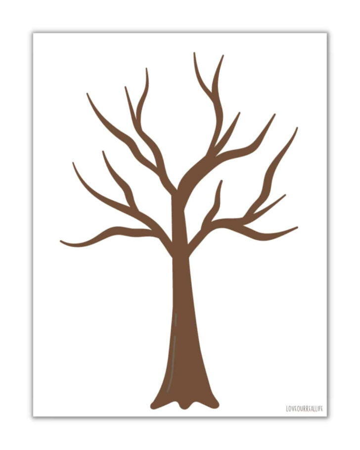 Free Tree Template Printable