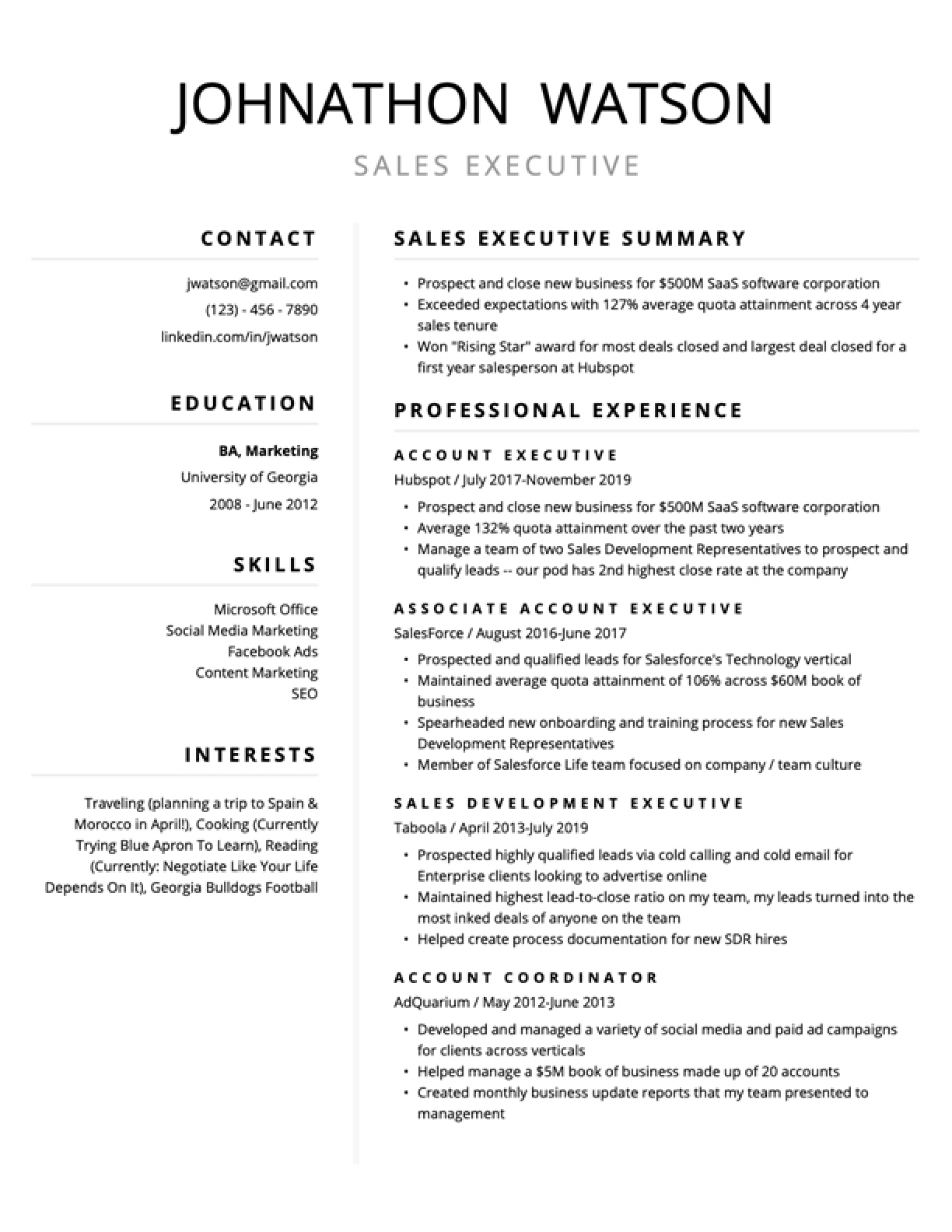 Free Resume Templates For 2024 (Edit &amp;amp; Download) | Resybuild.io for Free And Printable Resume Templates