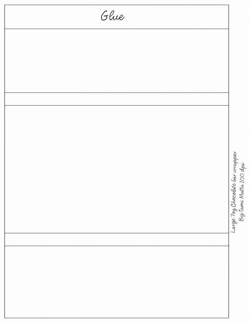 Fresh Blank Candy Bar Wrapper Template For Word with regard to Free Printable Candy Bar Wrappers Templates