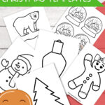 Fun Christmas Printable Templates (A Ton Of Free Ones!) Inside Christmas Templates Free Printable