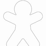 Gingerbread Man Template   Free Printable   Childhood Magic Pertaining To Gingerbread Man Printable Template