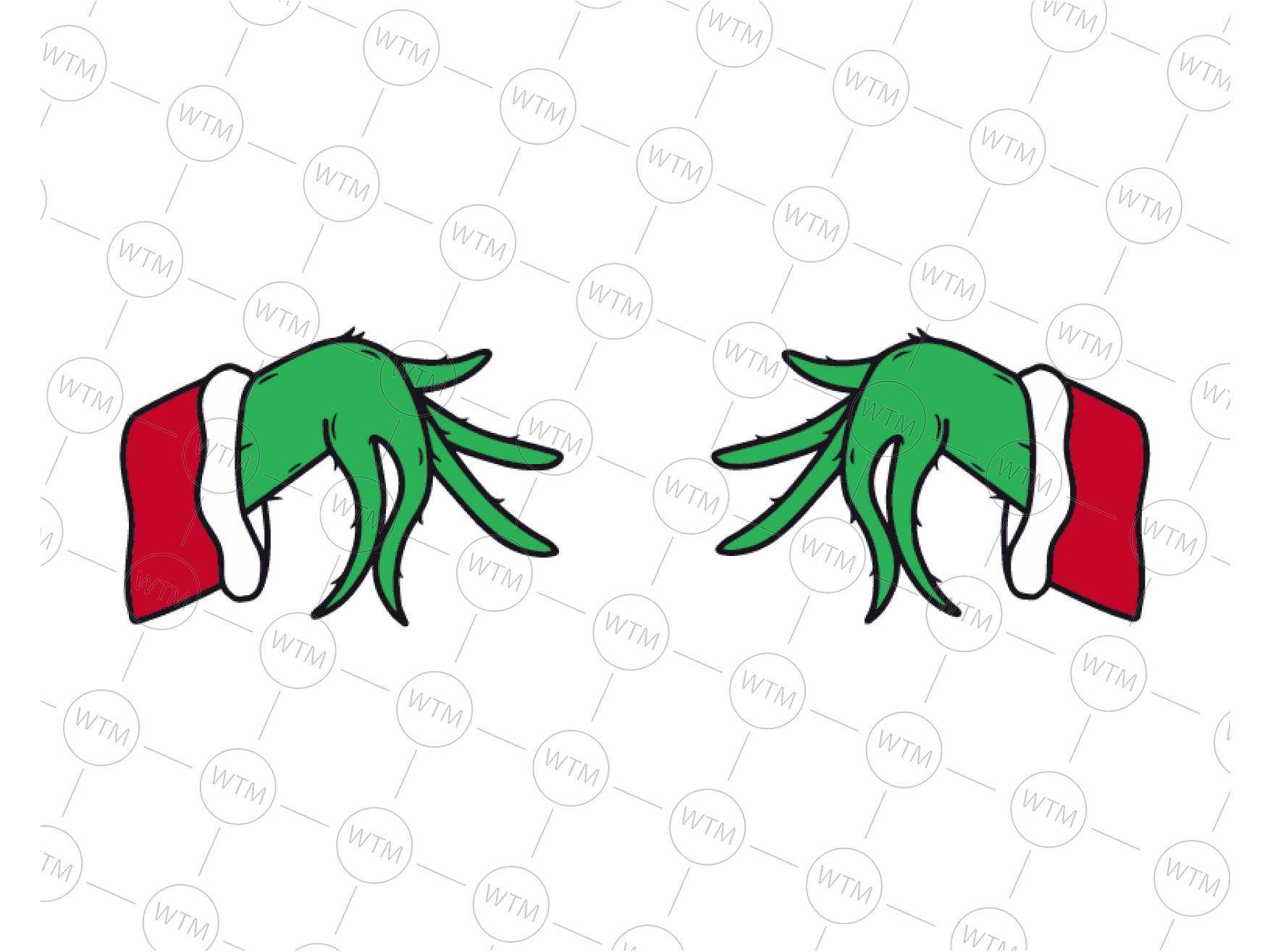 Grinch Hand Svg, Grinch Christmas Hand Svg, Grinch Ornament Svg, Grinch Hand Clipart pertaining to Free Printable Grinch Hand Template