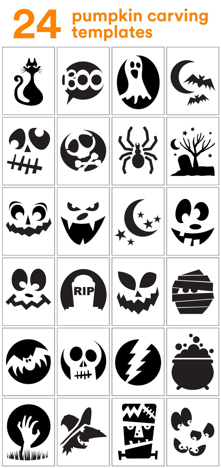 How To Carve The Coolest Pumpkin On The Block (Carving Stencils within Printable Halloween Pumpkin Template