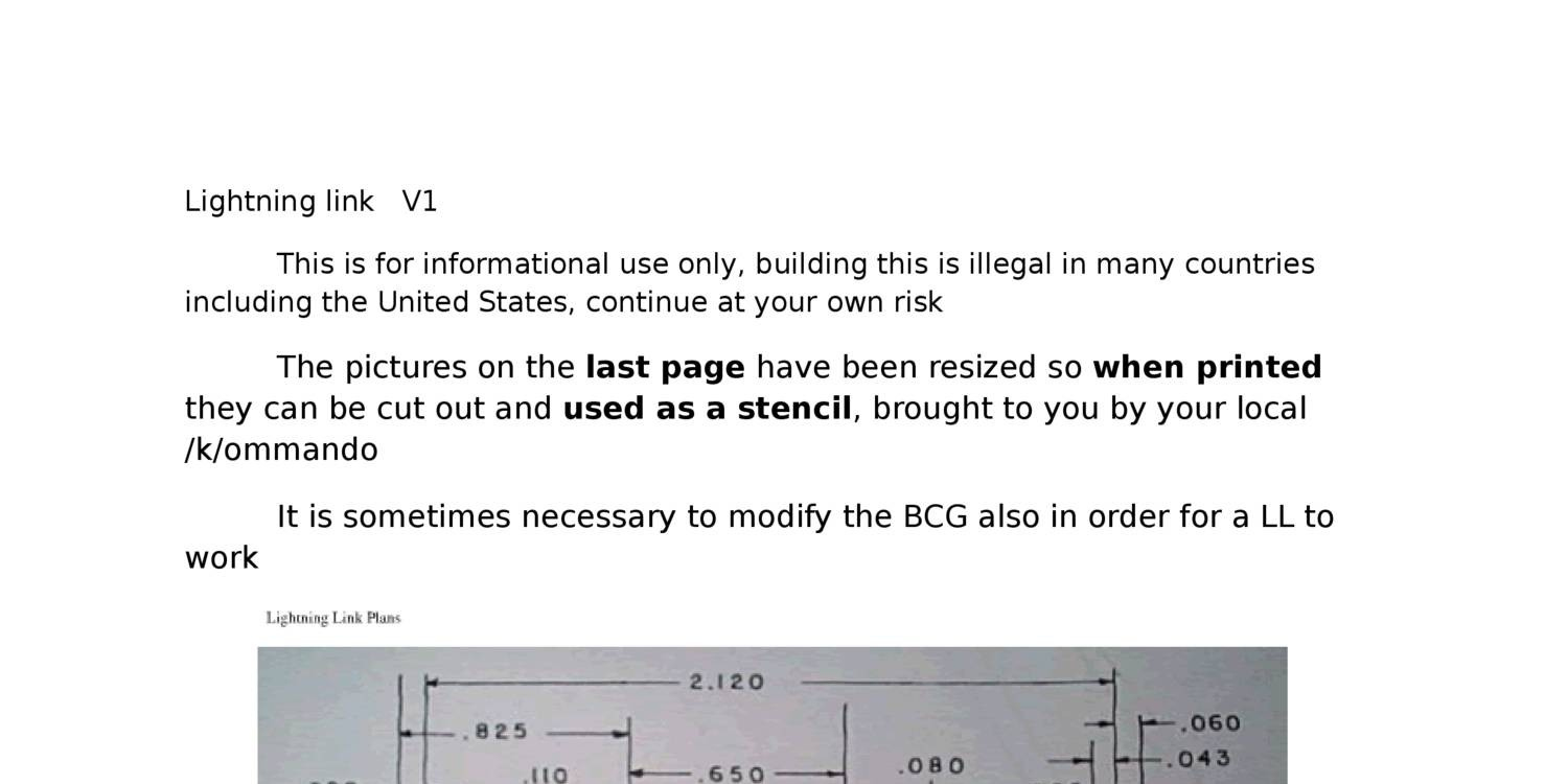 Lightning Link Printable Template V1.0.Docx | Docdroid in Lightning Link Printable Template