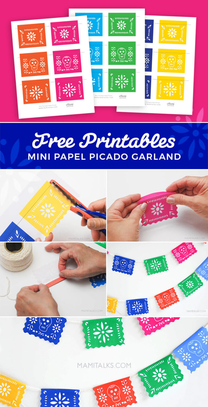 Easy Papel Picado Template Printable