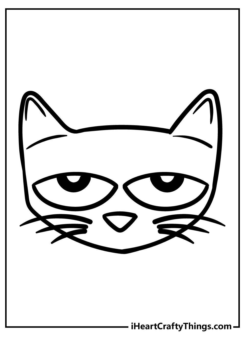 Pete The Cat Coloring Pages (100% Free Printables) for Free Printable Pete The Cat Printable Template