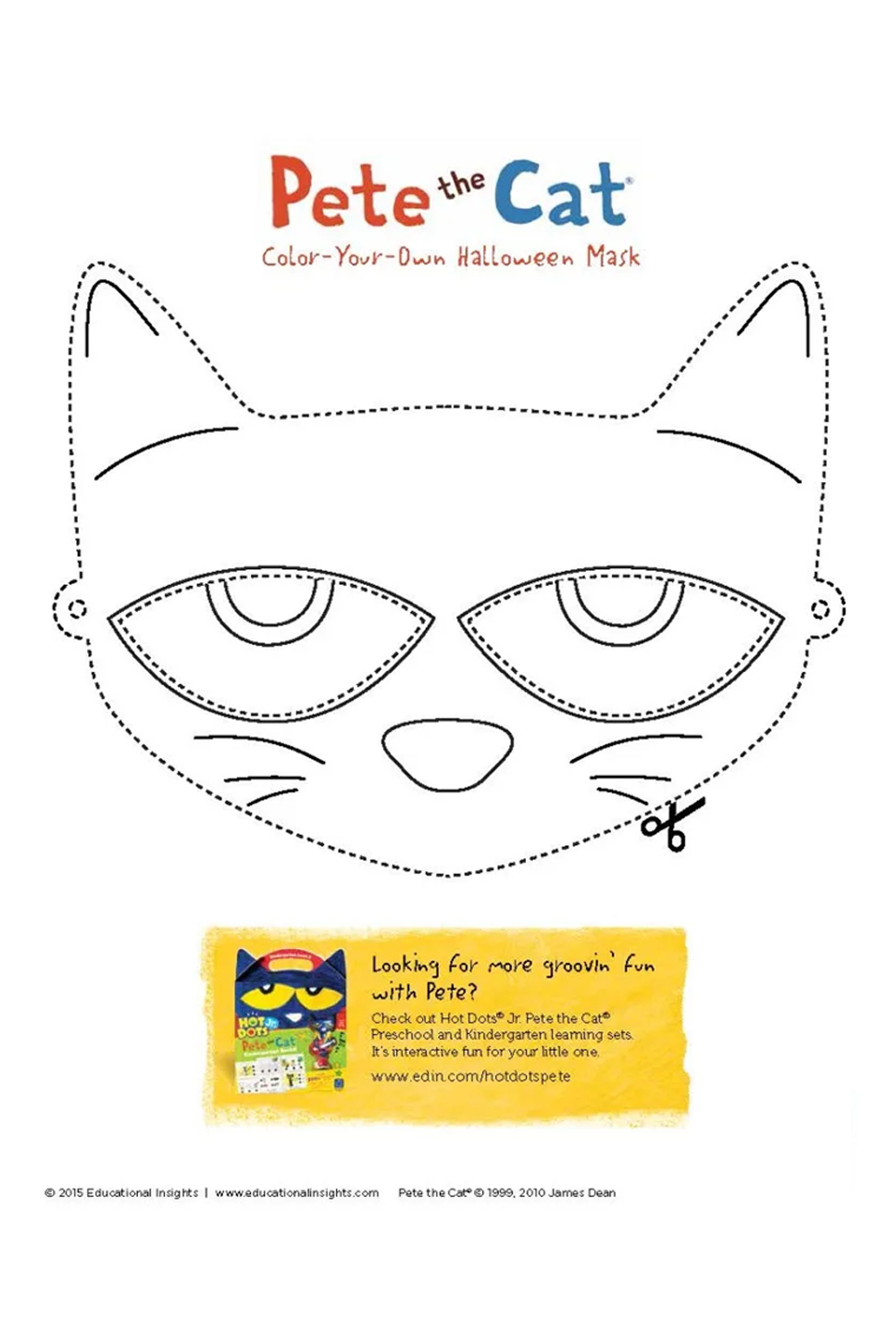 Pete The Cat® Diy Art, Activities, And More! regarding Free Printable Pete the Cat Printable Template