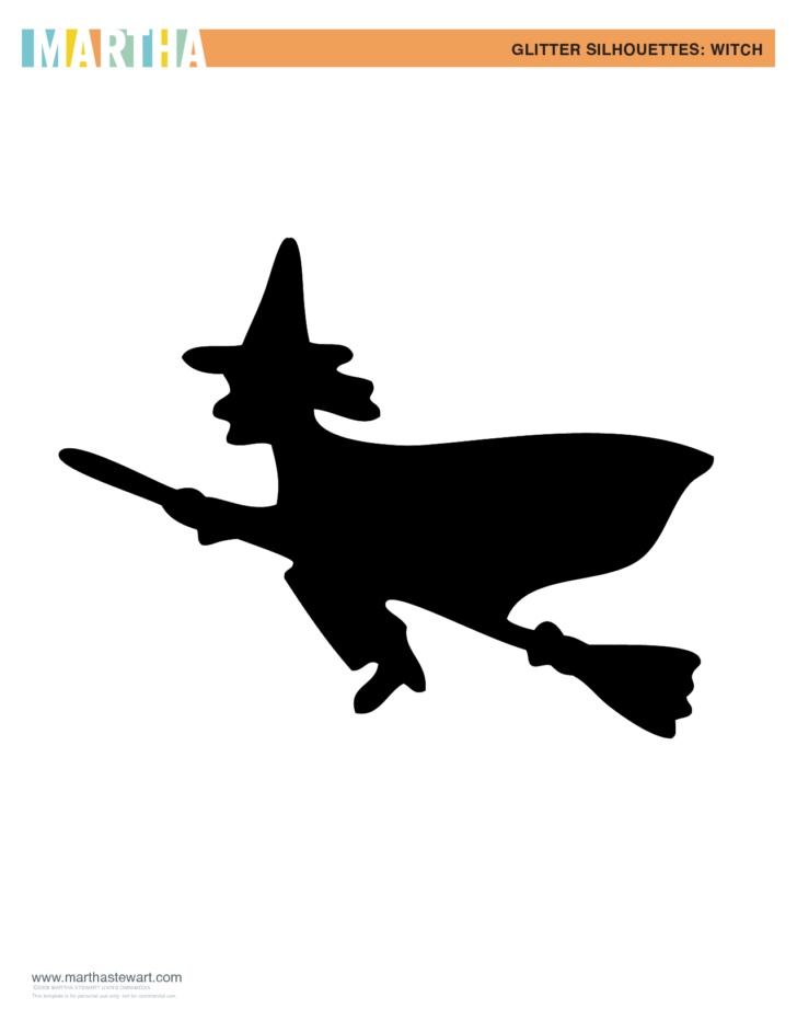 Free Printable Witch Template