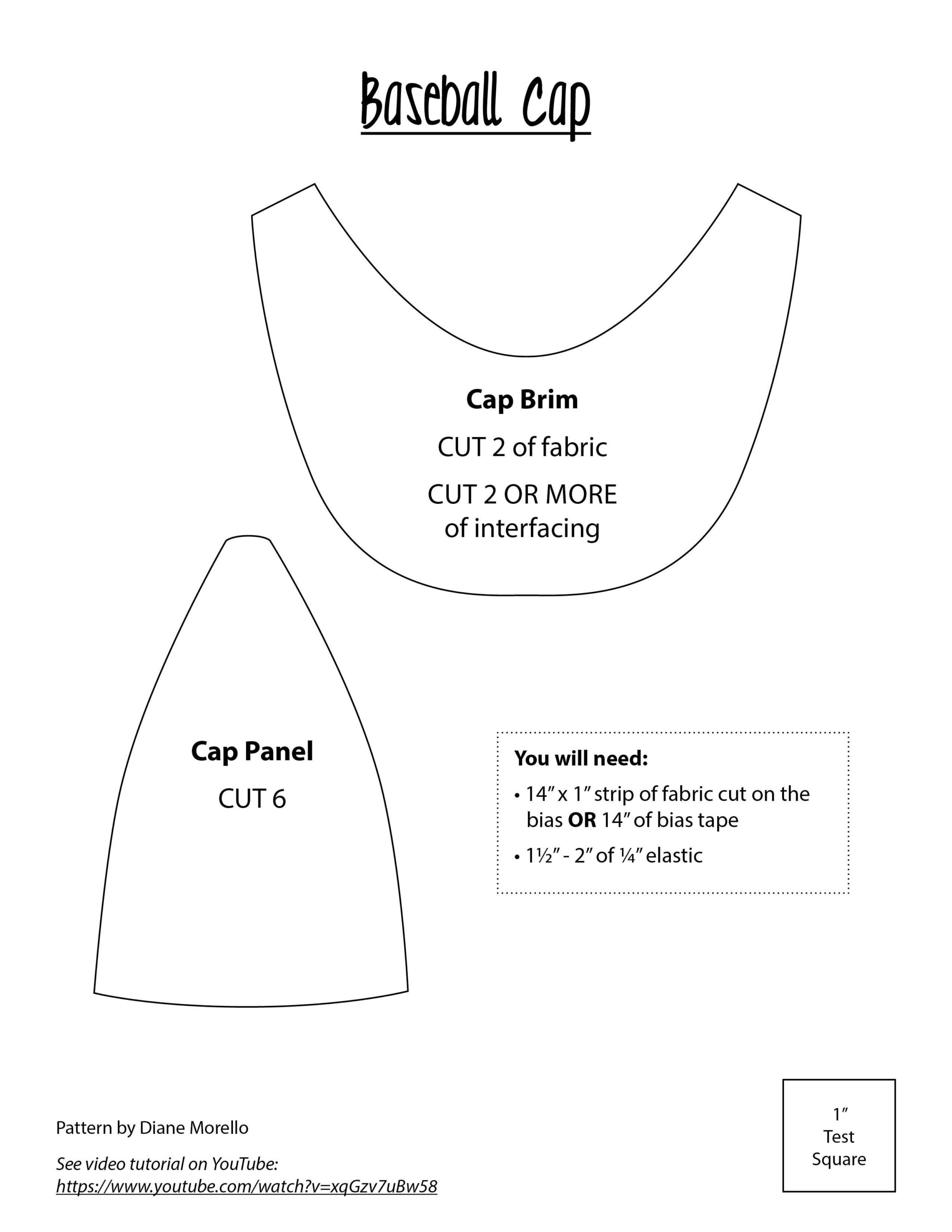 Pin Page with regard to Printable Baseball Cap Template