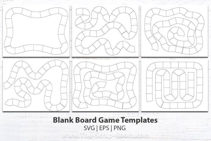 Printable Game Board Template