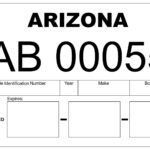 Printable Colorado Temp Tag Template Inside Printable Blank Oklahoma Temporary Tag Template