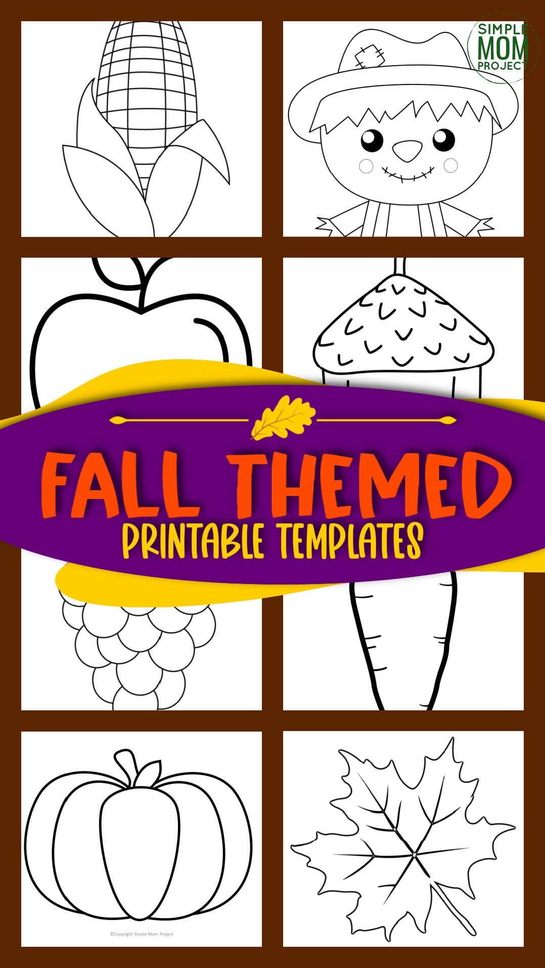 Printable Fall And Autumn Templates – Simple Mom Project in Free Printable Autumn Templates