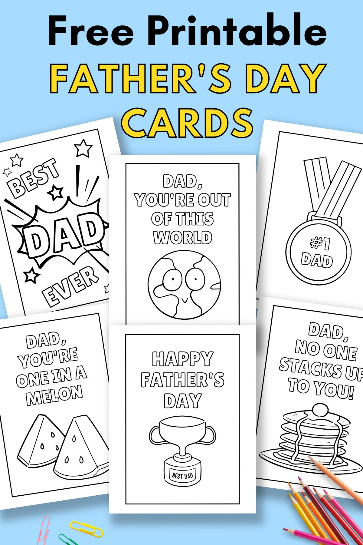 Printable Father&amp;#039;S Day Cards To Colour — Gathering Beauty intended for Free Printable Father&amp;#039;S Day Card Template