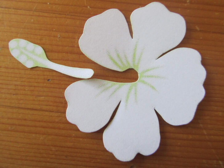 Printable Hawaiian Flower Template