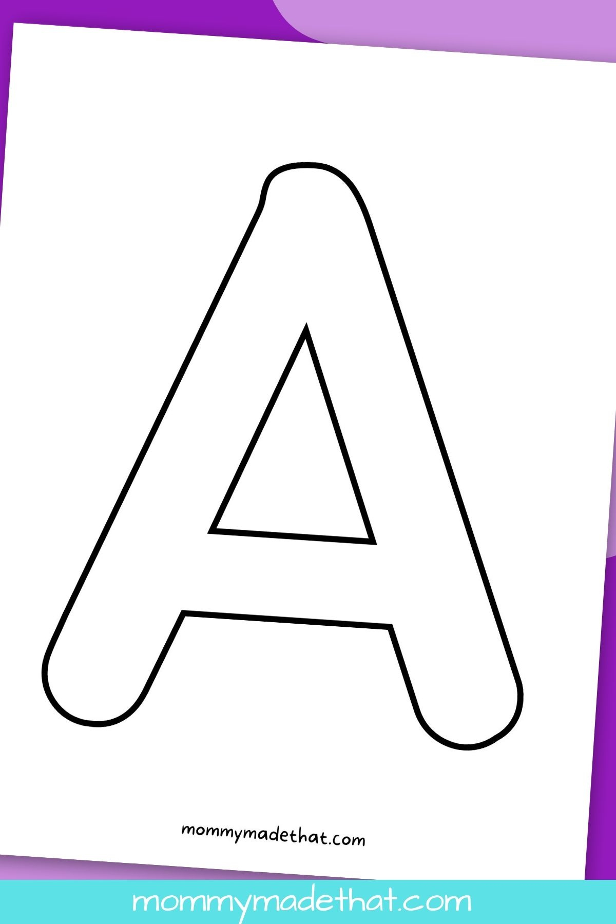 Printable Letter A (Grab The Free Template!) pertaining to Letter A Printable Template