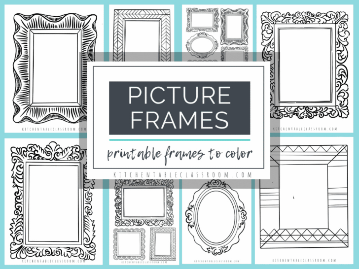 Photo Frame Printable Templates Free