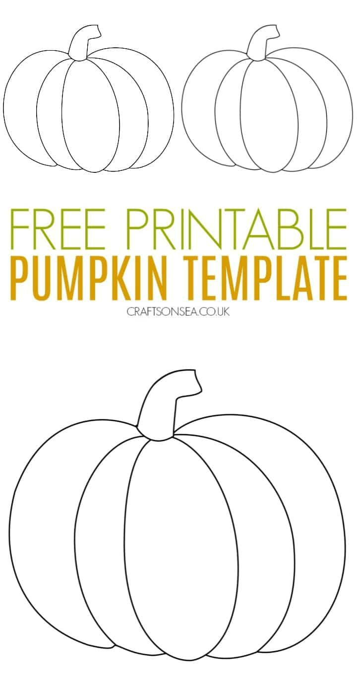 Pumpkin Templates Free Printable