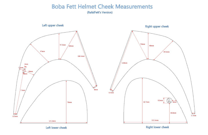 Printable Mandalorian Helmet Template