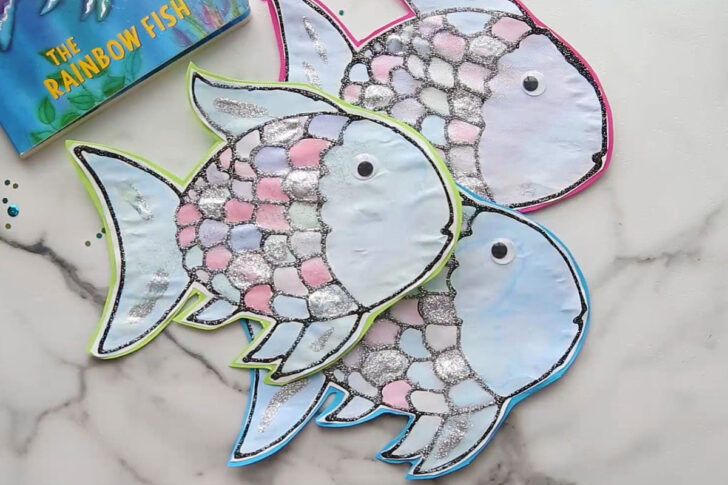 Printable Rainbow Fish Template