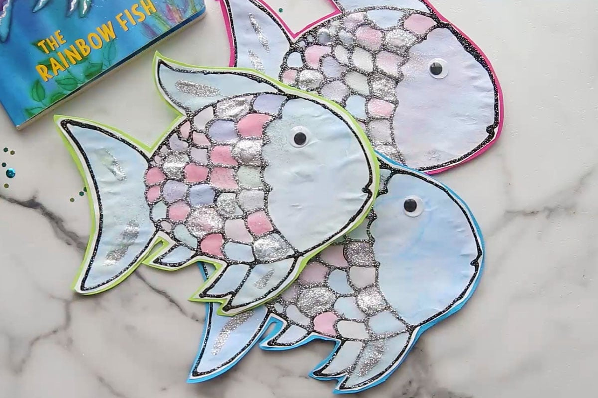 Rainbow Fish Craft (With Free Template) - The Best Ideas For Kids with Printable Rainbow Fish Template