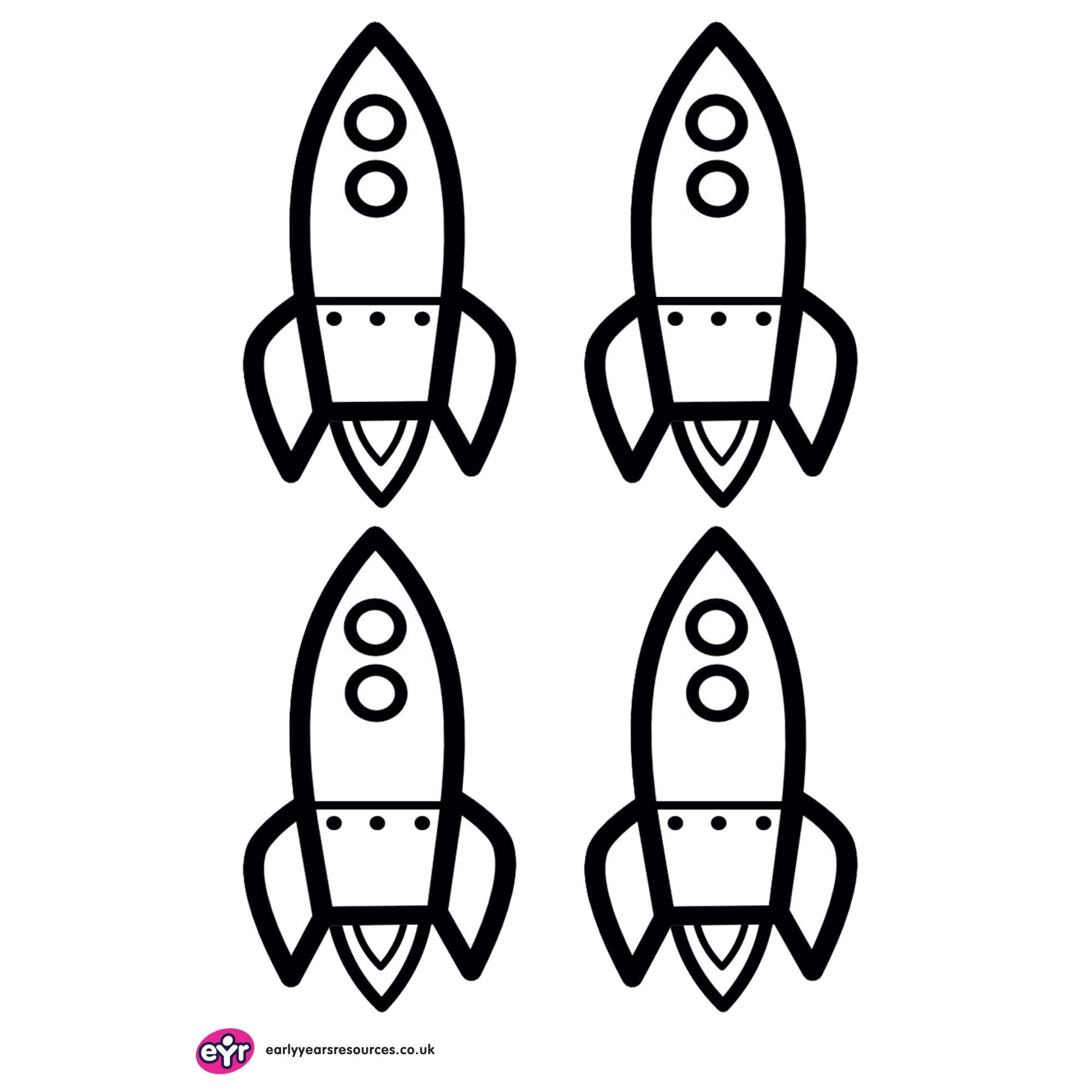 Rocket Template | Early Years Resources pertaining to Blank Printable Rocket Template