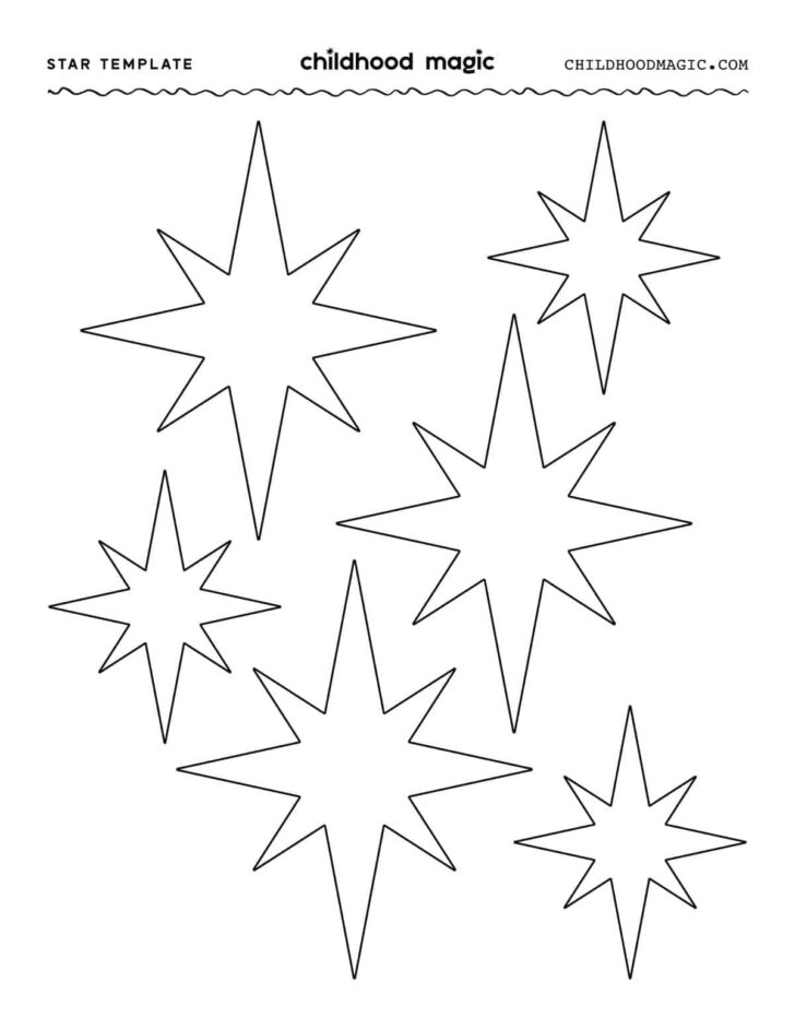 Free Printable Star Template