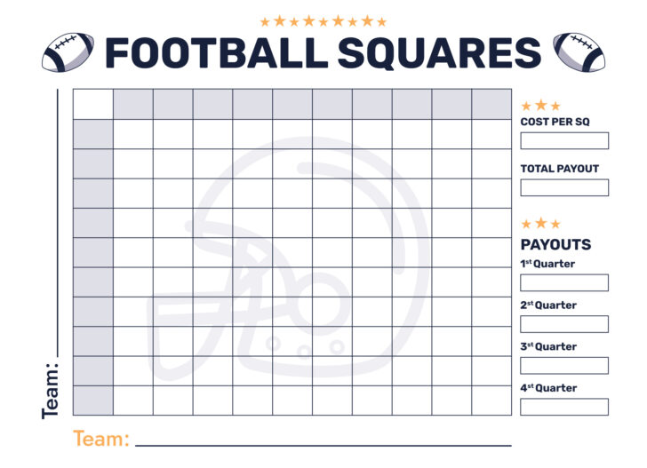 Free Printable Football Templates