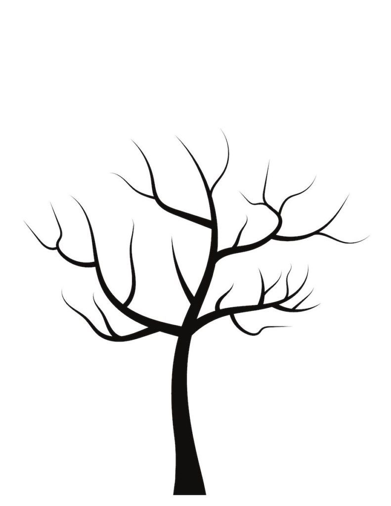 Tree Template Without Leaves - Originalmom for Free Tree Template Printable