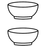 Two Bowls Template | Planerium With Printable Soup Bowl Template