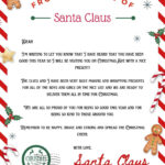 10 Best Free Letter From Santa Templates   World Of Printables For Father Christmas Reply Letter Templates