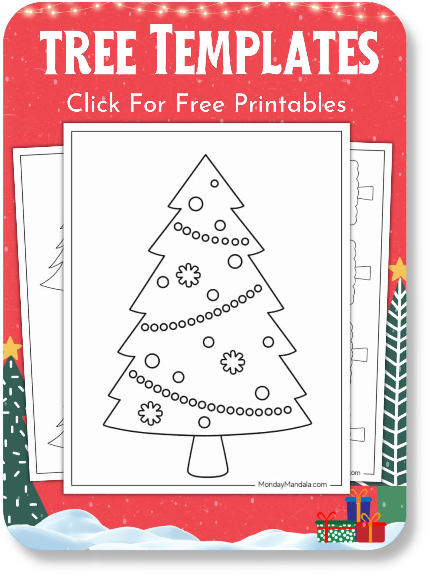 1,000 Christmas Printables (Free &amp;amp; Original Pdfs) pertaining to Christmas Printables Templates