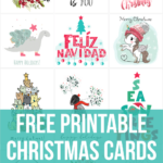 160 Free Printable Christmas Cards For 2024 In Free Printable Christmas Cards Templates