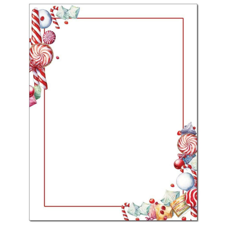 Christmas Stationary Templates