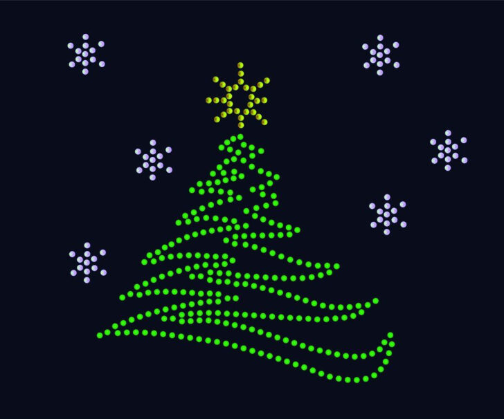 Lite Brite Christmas Templates