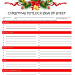 40 Sign Up Sheet / Sign In Sheet Templates (Word & Excel) Regarding Christmas Party Sign Up Sheet Templates Free