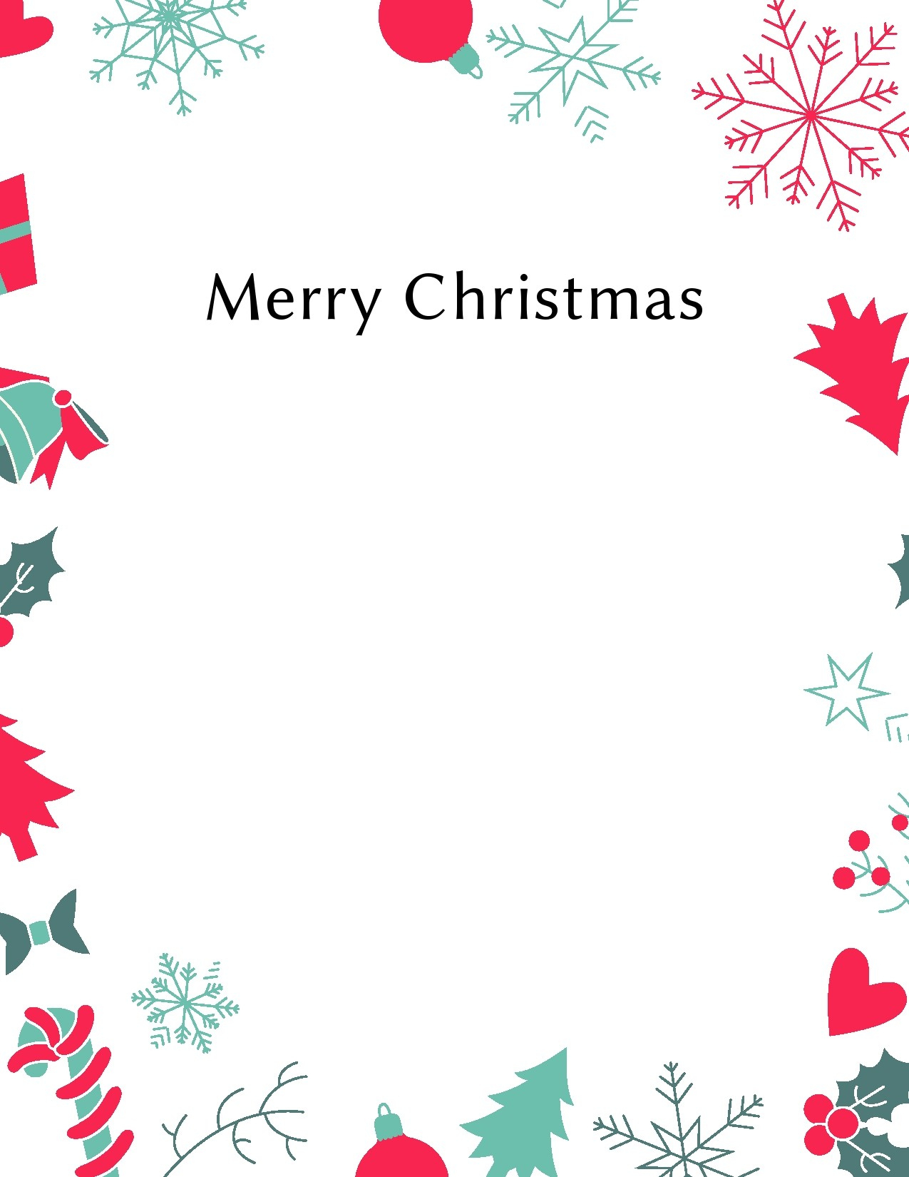 45 Printable Christmas Letter Templates [100% Free] ᐅ Templatelab throughout Christmas Notice Templates