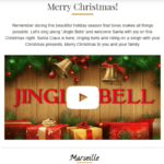 60 Christmas Email Templates 📭 | Free Christmas Html Email For Email Templates For Christmas